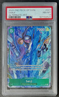 PSA 8 One Piece OP13-027 R* - Sanji - Alt Art - EN - Carrying on His Will