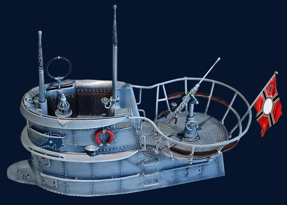 Collectors Showcase U-96 CS00958 U Boat Conning Tower Section Brand New -  MIB