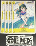 4 x One Piece OP12-111 C Baby 5 - ENG - Regular - Playset - NM/M