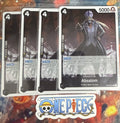 4x One Piece OP06-081 R Absalom - ENG -  Foil - Playset - TCG - NM/M