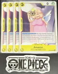 4x One Piece OP05-099 UC Amazon - ENG - Play Set - Regular - TCG - NM/M