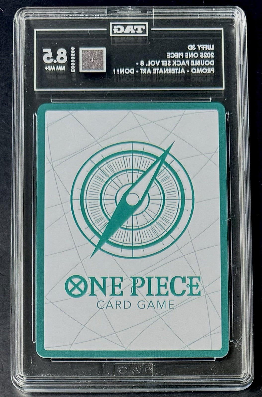 TAG 8.5 One Piece Don Card 3D - Alt Art - EN - Foil - DP08 Double Pack Vol.8