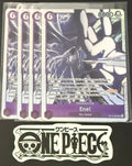 4x One Piece OP15-060 SR - Enel - EN - Foil - Play Set - TCG - NM/M