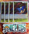4x One Piece OP07-112 R Lucy - ENG - Foil - Playset - TCG - NM/M