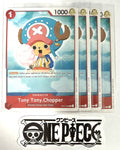 4x One Piece ST01-006 C -Tony Tony.Chopper - EN - Regular - Playset - TCG - NM/M