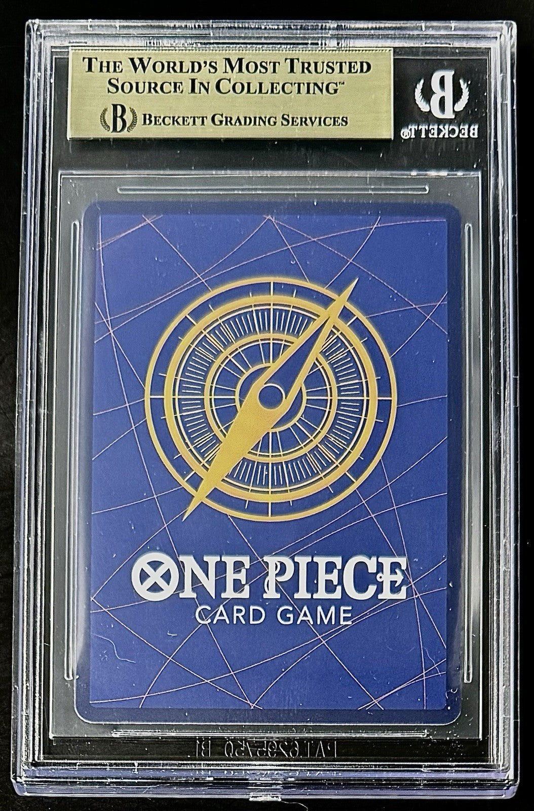 BGS 10 One Piece OP06-081 R* Absalom - English - Wings of the Captain - Graded