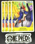 4x One Piece OP04-114 C Randolph - English - Regular - Play Set - TCG - NM/M