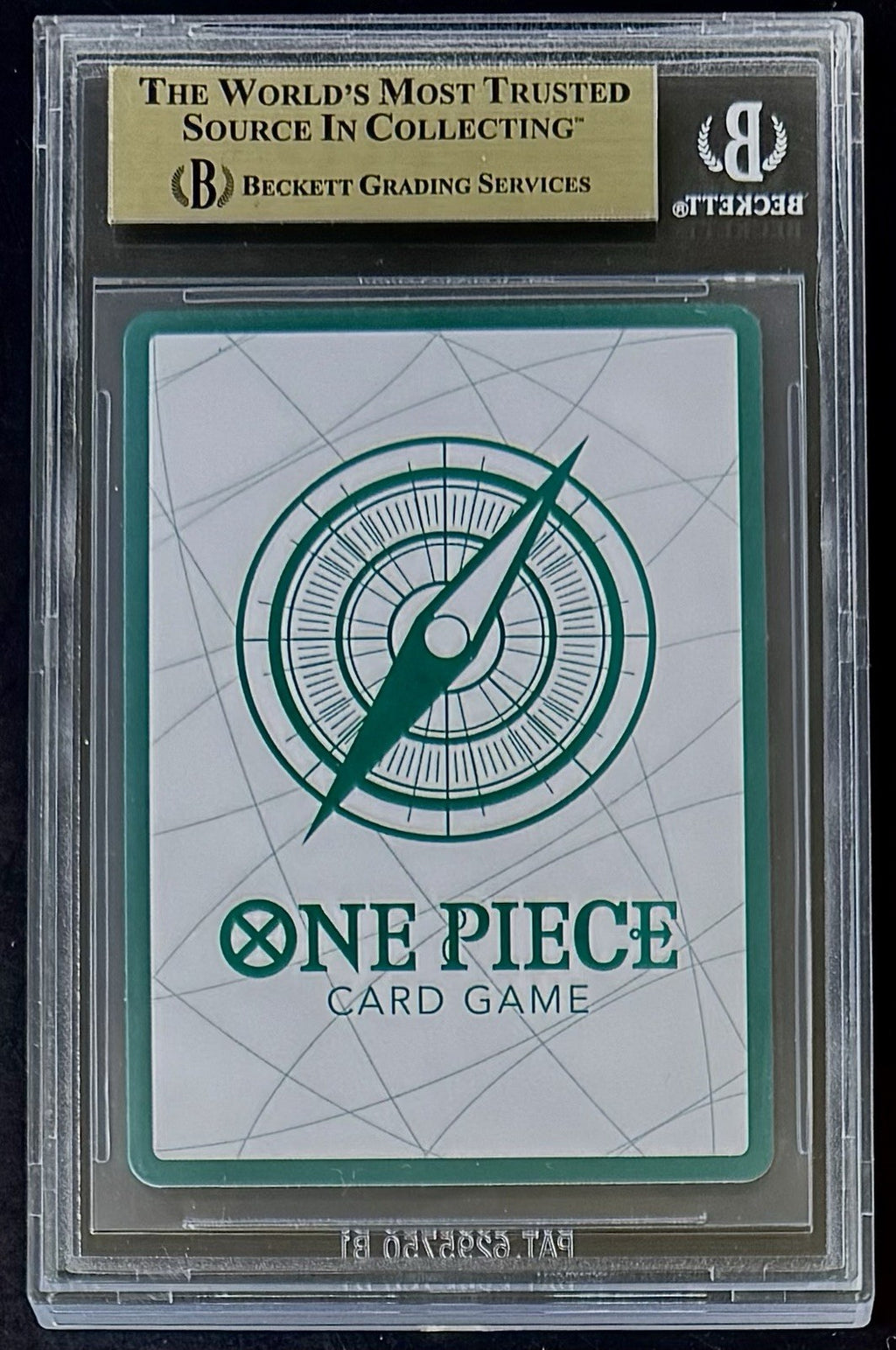BGS 9.5 One Piece PRB01 Don!! Card Crocodile - English - The Best - Graded