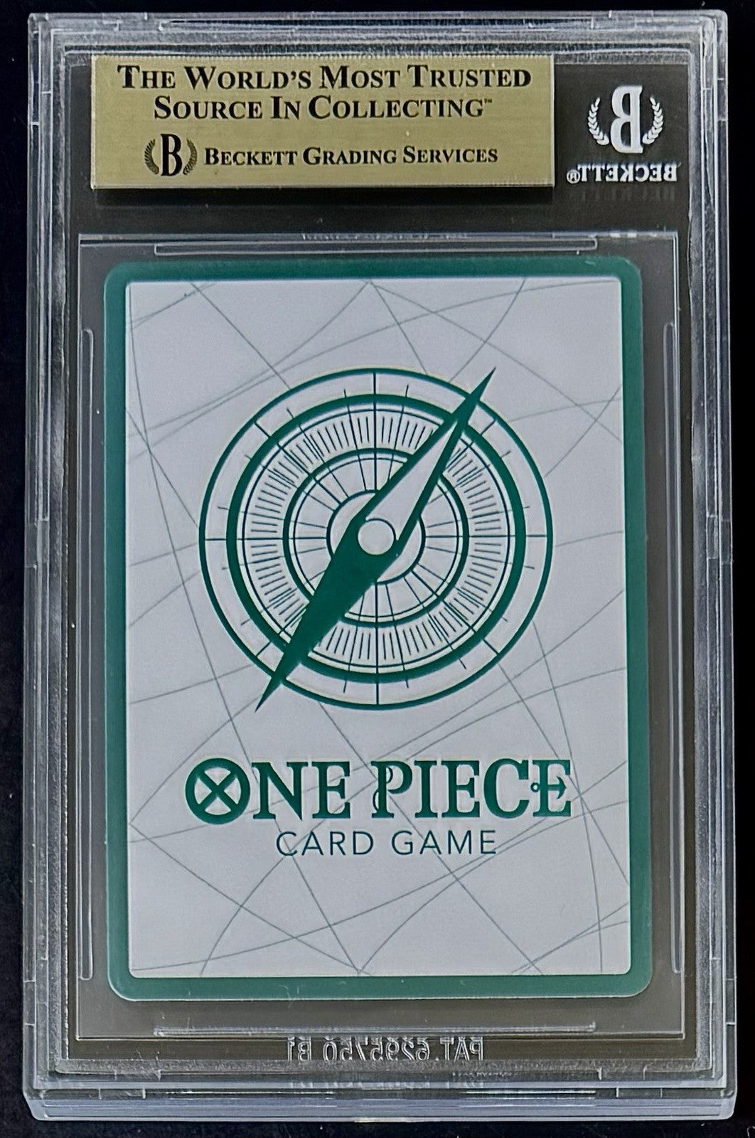 BGS 9.5 One Piece PRB01 Don!! Card Crocodile - English - The Best - Graded