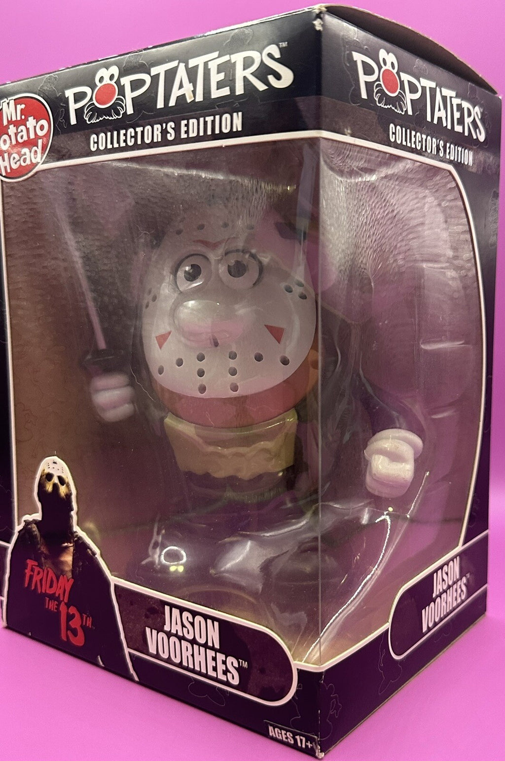 Poptaters Jason Voorhees 2015 Hasbro Mr Potato Head: Friday the 13th toy Sealed