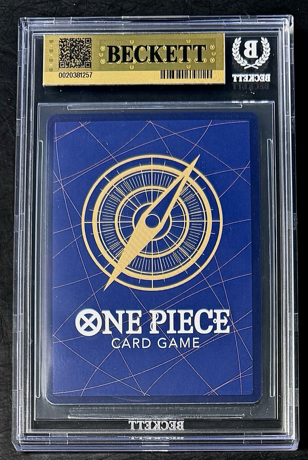 BGS 10 One Piece EB02-061 SEC* - Monkey.D.Luffy - Alt Art - EN - 25th Collection