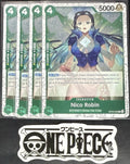 4 x One Piece OP09-033 C Nico Robin - English - PRB02 Foil - Playset - NM/M