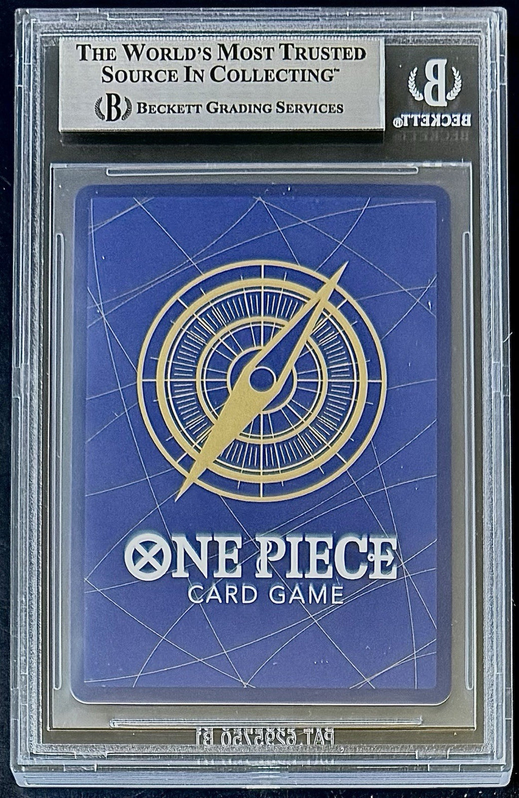 BGS 9 One Piece P-055 P - Monkey.D.Luffy - EN - Premium Card Live Action Edition