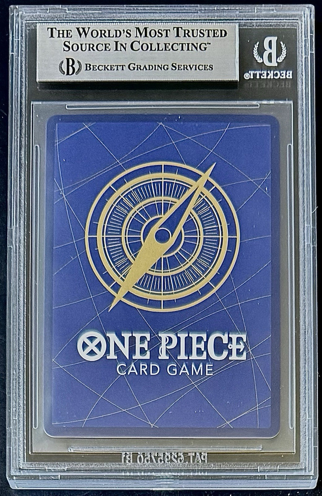 BGS 9 One Piece P-055 P - Monkey.D.Luffy - EN - Premium Card Live Action Edition