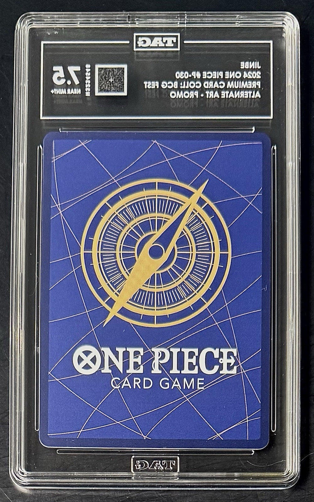 TAG 7.5 One Piece P-030 P -  Jinbe - Alt Art - EN - Foil - BCG Fest 23-24