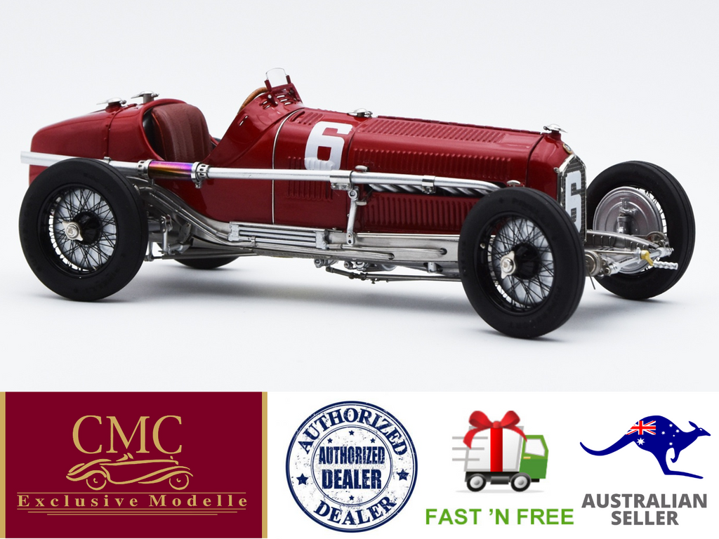 CMC M-221 Alfa Romeo P3 Caracciola, winner GP Monza 1932, #6, 1:18. LE 1,000