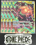 4x One Piece OP06-118 SEC - Roronoa Zoro  - EN - Regular - Playset - LD01 - NM/M