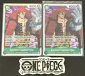 2x One Piece OP01-051 SR - Eustass"Captain"Kid - EN - Foil - Romance Dawn - NM/M