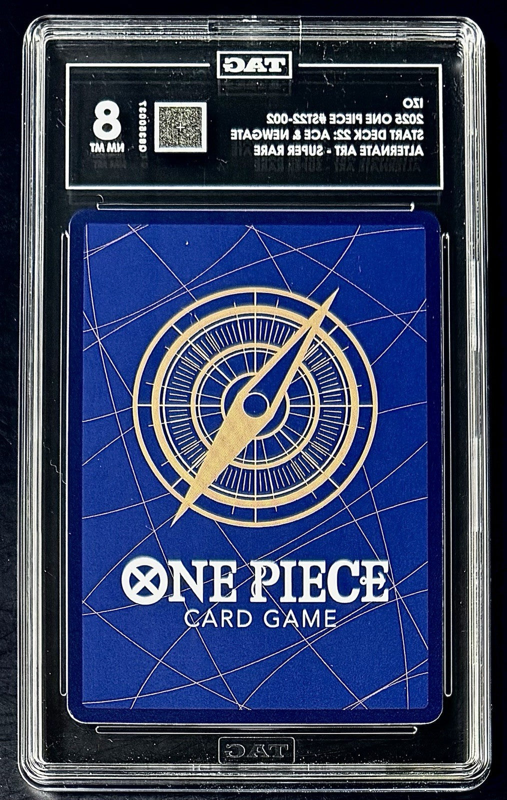 TAG 8 One Piece ST22-002 SR* - Izo - Alt Art - EN - Foil - ST22 - Ace & Newgate