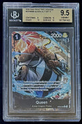 BGS 9.5 One Piece OP08-080 R* - Queen - Alt Art - English - Two Legends - Foil
