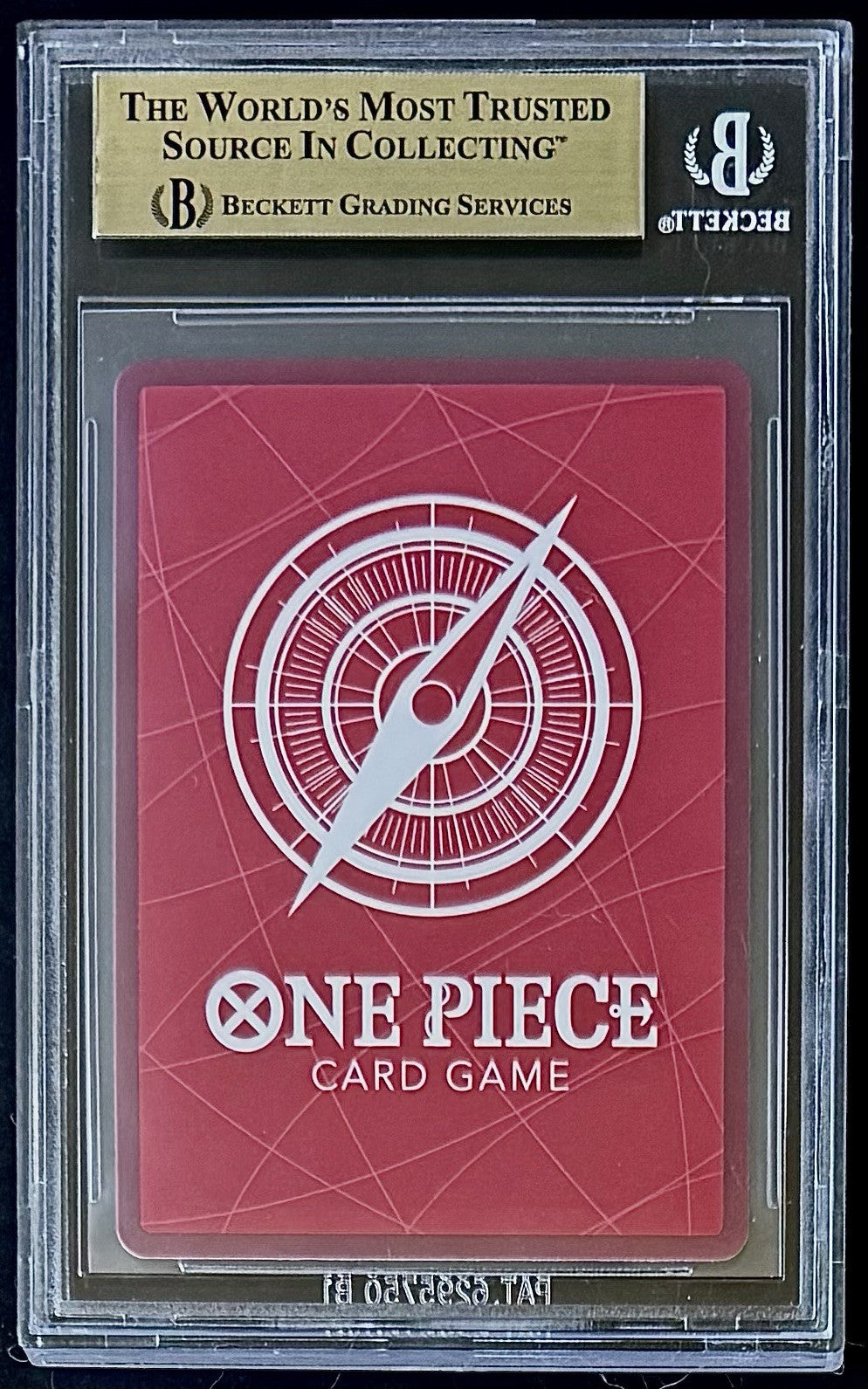 BGS 10 One Piece ST11-001 L Uta  - English - Foil - ST11 Green Uta - Graded
