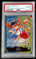 PSA 10 One Piece OP11-041 L - Nami - EN - Foil - LD01 - Learn Together Deck