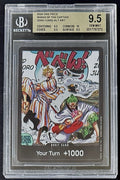 BGS 9.5 One Piece OP06 Don!! Card Alt Art - English - Wings of the Captain