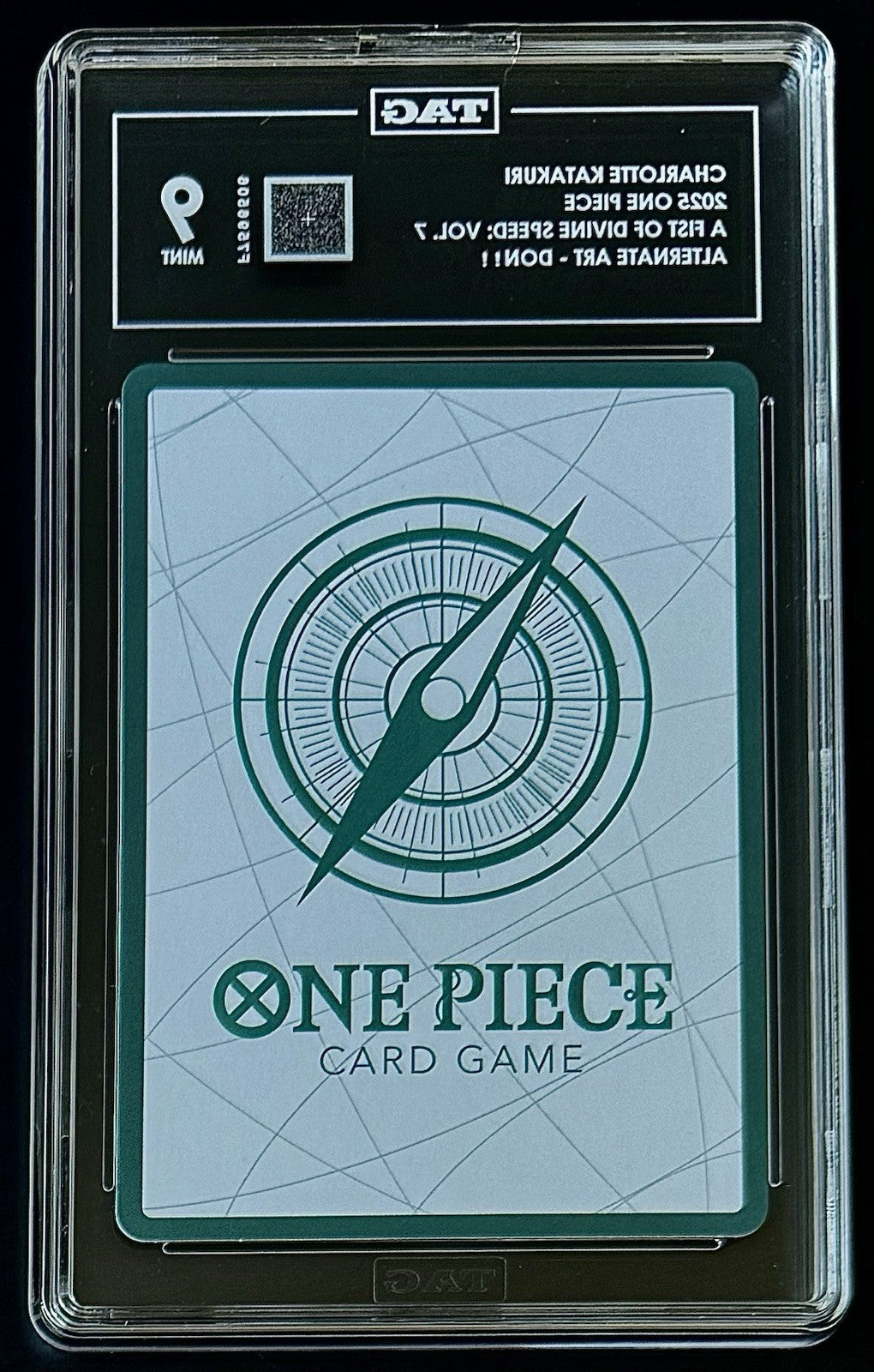 TAG 9 One Piece Don Card - Katakuri - Alt Art - ENG - Foil - DP-07 - Graded