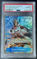 PSA 10 One Piece OP13-042 SR* - Edward.Newgate - AA - EN - Carrying on His Will