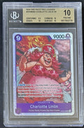 BGS 10 One Piece OP08-069 SR Charlotte Linlin  - EN - Two Legends - Graded