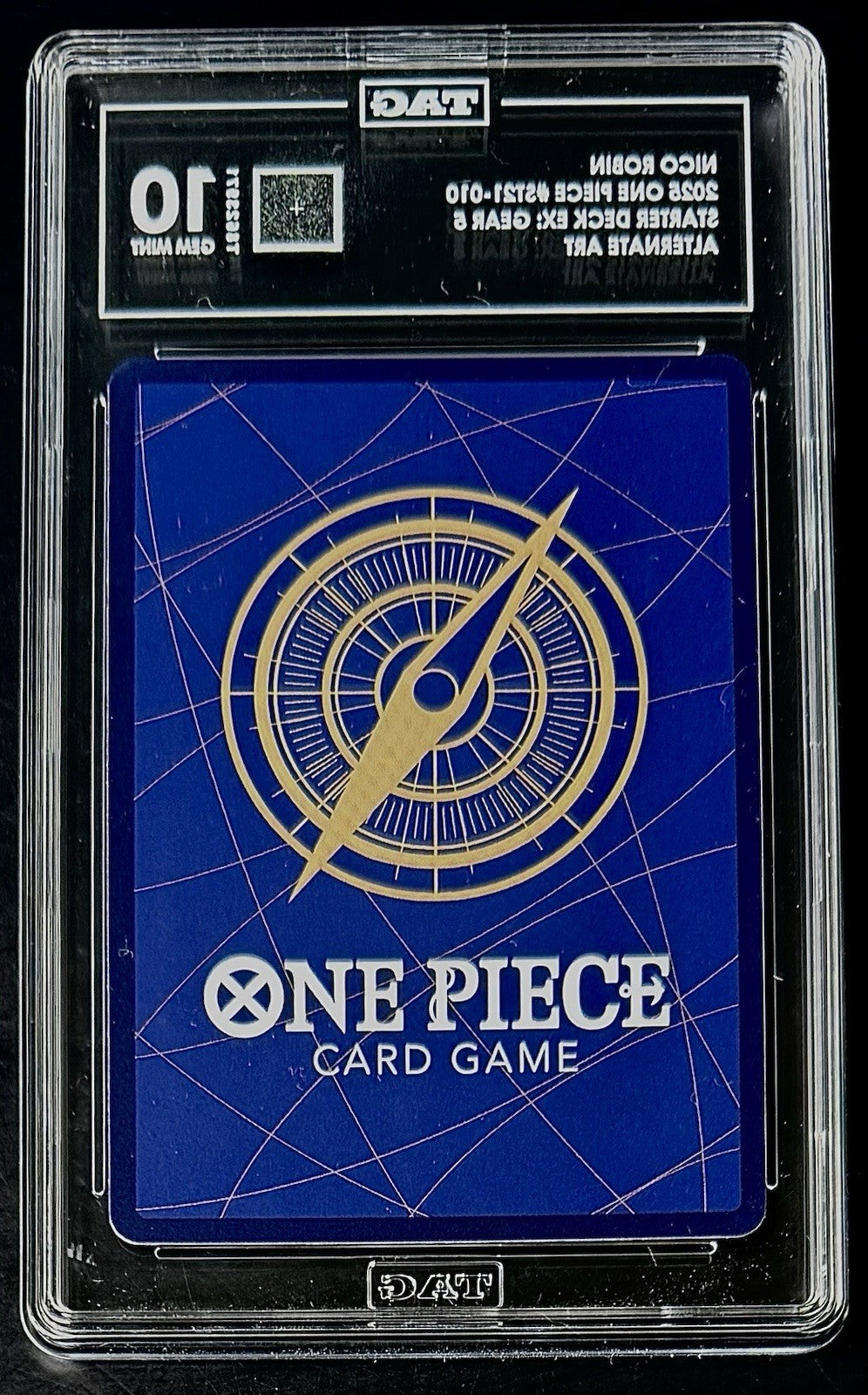 TAG 10 One Piece ST21-010 C* - Nico Robin - Alt Art - EN - Foil - EX Gear 5