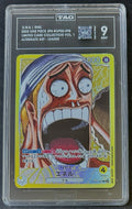 TAG 9 One Piece Base Shop OP05-098 L - Enel - Alt Art - JP - Base Shop Promo