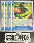 4 x One Piece OP11-046 C Vinsmoke Yonji - ENG - Regular - Playset - TCG - NM/M