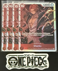 4x One Piece OP09-004 SR - Shanks - EN - Foil - Playset - TCG - NM/M