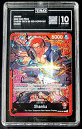 TAG 10 One Piece OP09-001 L - Shanks - EN - Foil - ST23 Red Shanks