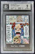 BGS 9 One Piece Don Card Alt Art - English - Kingdoms of Intigue - Graded