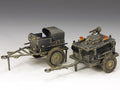 King & Country LW034 Airfield Refueling Carts MIB