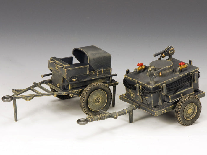 King & Country LW034 Airfield Refueling Carts MIB