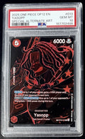 PSA 10 One Piece SP OP09-013 R - Yasopp -Special Alt Art-EN-Legacy of the Master