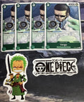 4x One Piece OP05-023 R Vergo - English - Playset - TCG - Foil - NM/M