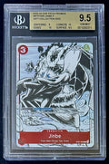 BGS 9.5 One Piece ST01-005 C Jinbe - English - Foil - Gift Collection - Graded
