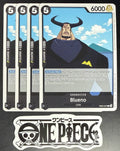 4x One Piece EB02-047 C Blueno - English - Regular - Play Set - TCG - NM/M
