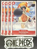 4x One Piece OP08-004 C Kuromarimo - ENG - Regular - Play Set - TCG - NM/M