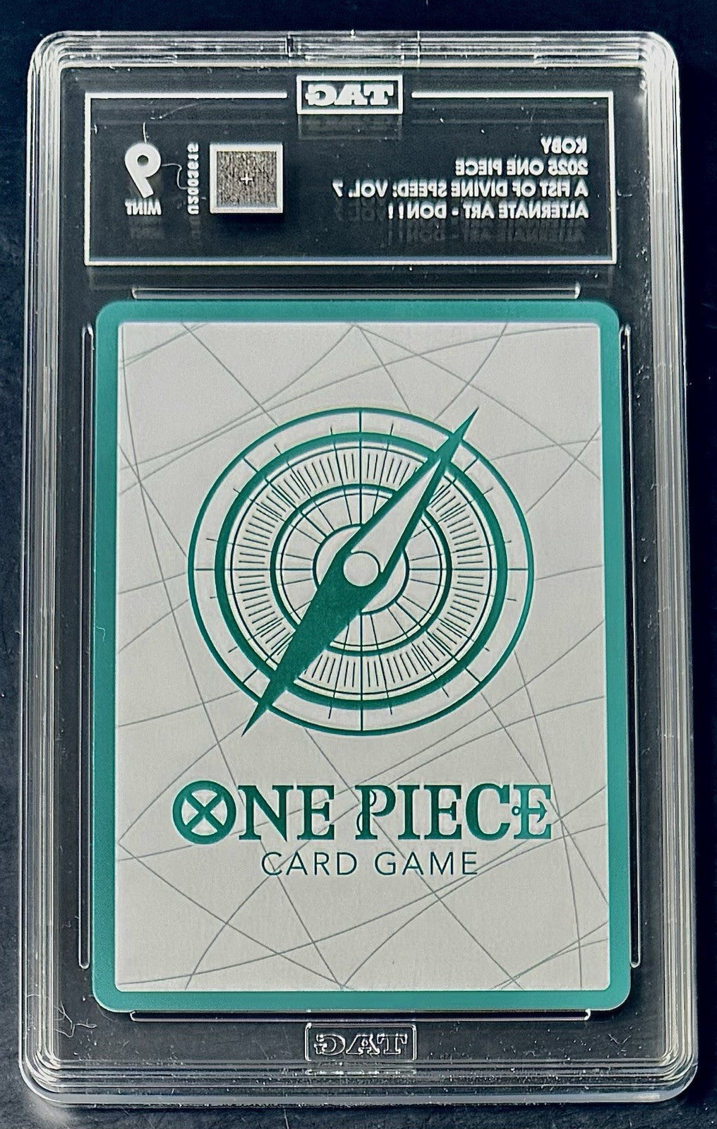 TAG 9 One Piece Koby Don Card - Alt Art - EN - Foil - Double Pack Set 7