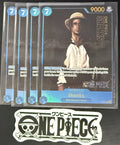 4x One Piece P-051 P Shanks - English - Play Set - Live Action - TCG - NM/M