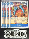 4x One Piece ST17-003 C Buggy - English - Regular - Playset - TCG - NM/M