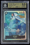 BGS 9.5 One Piece OP02-096 SR Kuzan Foil- English - PRB01 - Graded