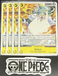 4x One Piece OP05-111 UC Hotori - ENG - Play Set - Regular - TCG - NM/M