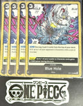 4 x One Piece OP11-098 C Blue Hole - ENG - Regular - Playset - TCG - NM/M