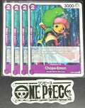 4x One Piece OP05-068 C - Chopa-Emon - EN - Regular - Play Set - TCG - NM/M
